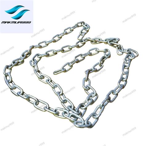 jual rantai besi ukuran  rantai mm   meter shopee indonesia