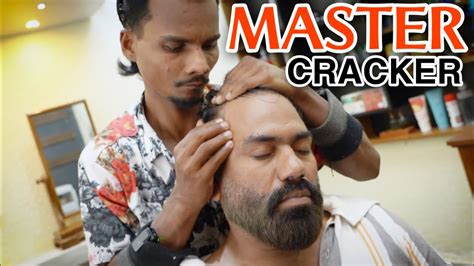 Master Cracker Head Massage Eyes Massage With Signature Neck Crack