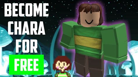 How To Be Chara From Undertale On Roblox For Free Android Ios Laptop Pc Youtube