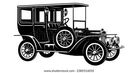 7,328 Antique Car Silhouette Images, Stock Photos, 3D objects, & Vectors | Shutterstock