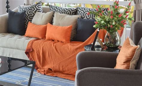 40 Orange Living Room Ideas (Photos)