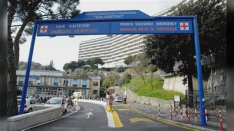 Genova Pronto Soccorso San Martino Riaperto Accesso Accompagnatori