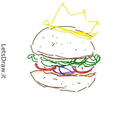 How To Draw Burger King Adazdat Png Letsdrawit