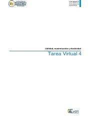 Tarea Virtual 4 De Microeconomia Pdf Unidad 2 Actividades De