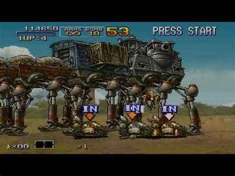 Metal Slug 6 Hack Slug Hack Mission 1 Level 2 Difficulty Hard Mode