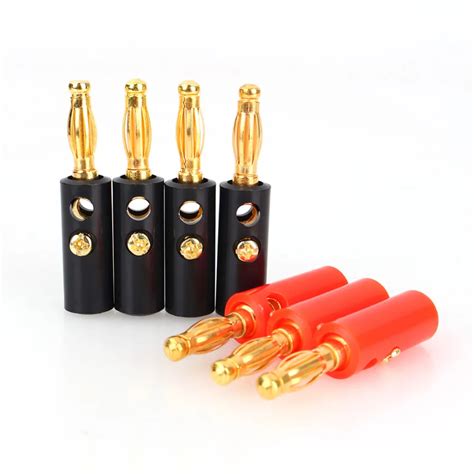 Buy 20pcspacks 4mm Black And Red Wire Audio Cable