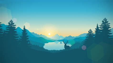 Firewatch Games Artist Digital Art Ps Games Pc Games Minimalism