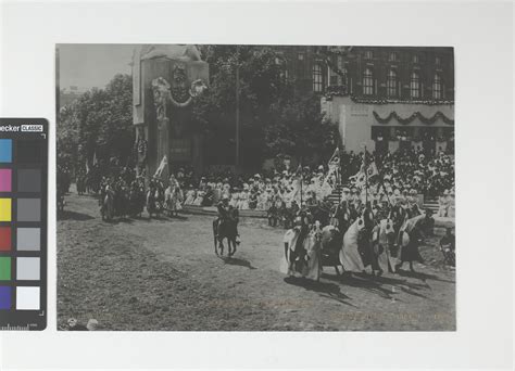 Der Kaiser Huldigungs Festzug Wien 1908 Historischer Teil 1 Gruppe