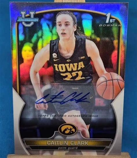 Caitlin Clark Basketball Cards Breaking Records