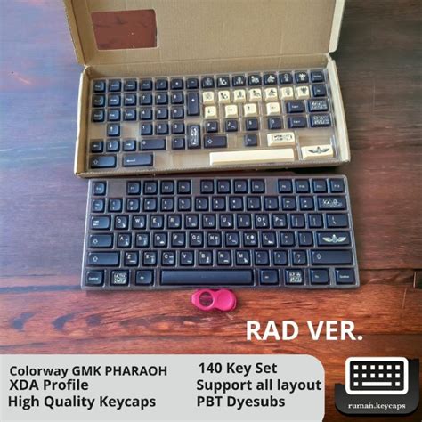 Jual Keycaps Keycap XDA PROFILE GMK PHARAOH PBT Dyesub Dye Sub Shopee