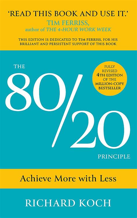 Buy The 80 20 Principle Achieve More With Less THE NEW 2022 EDITION