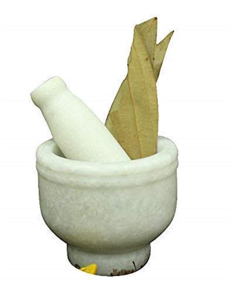 Buy Adishakti International Marble Mortar Pestle Sets Kharal