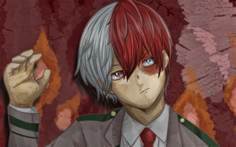 Shoto Todoroki 4k 8k Hd My Hero Academia Boku No Hero Bf0