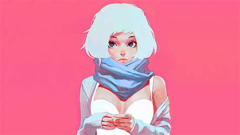 Ilya Kuvshinov Dibujo Auriculares Fondo De Pantalla Hd Wallpaperbetter