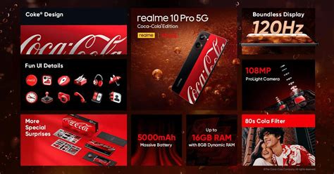 Realme Pro G Coca Cola Edition A Rare Collectors Item One