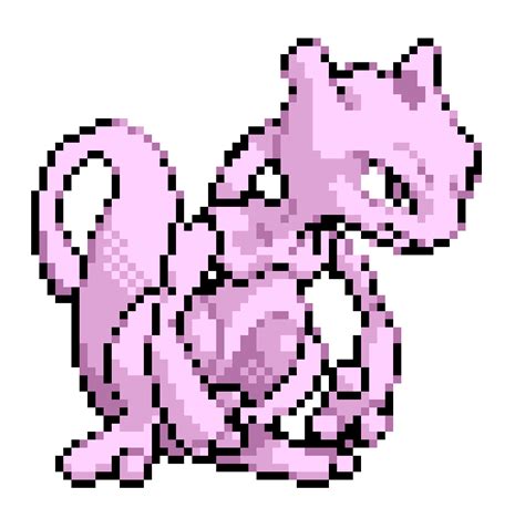 Mewtwo Sprite by Eri-tchi on DeviantArt