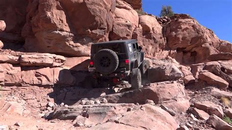 Jeep Wrangler JK Off Road Adventure 2013 Cliffhanger Moab 4x4 YouTube