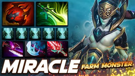 Miracle Naga Siren Farm Machine Dota Pro Gameplay Watch Learn