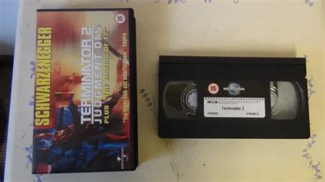 TERMINATOR 2 JUDGEMENT Day Plus The Making Of T2 VHS Video Tape PAL 1