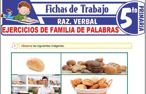 Familia De Palabras Con Pan Familia Lexica De Pan Ejemplo Lengua Y