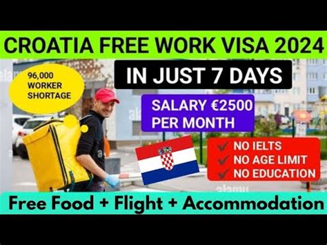 Croatia Work Visa High Demand Jobs In Croatia Croatia Work