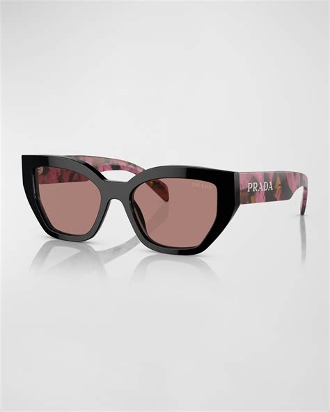 Bold Acetate Butterfly Sunglasses Neiman Marcus