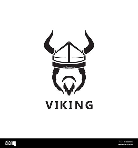 Viking Head Logo And Symbol Vector Stock Vector Image And Art Alamy