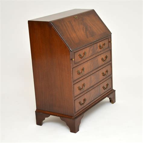 Antique Georgian Style Mahogany Writing Bureau Marylebone Antiques