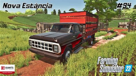 Comprei uma F4000 para o Puxe dos Porcos Farming Simulator 22 Estância