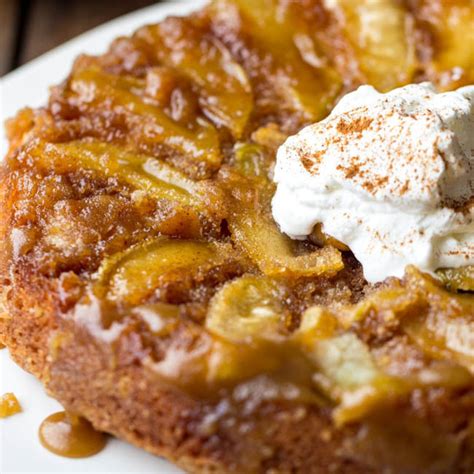 Easy Caramel Apple Upside Down Cake Recipe Artofit