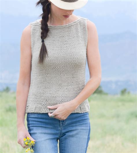 Tank Top Knitting Pattern A Beginners Guide To Knit A Custom Summer