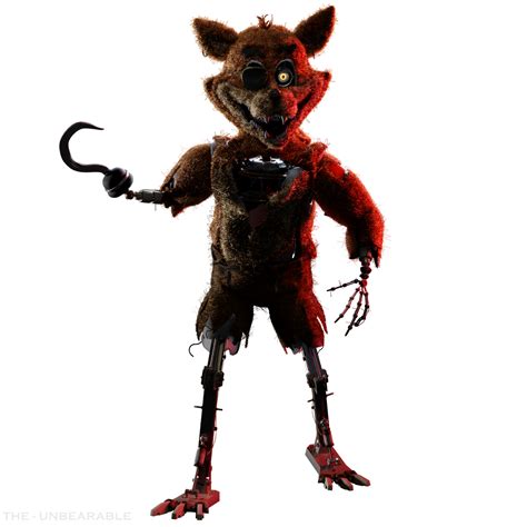 Realistic Foxy Out Of Order Transparent By Theunbearable101 On