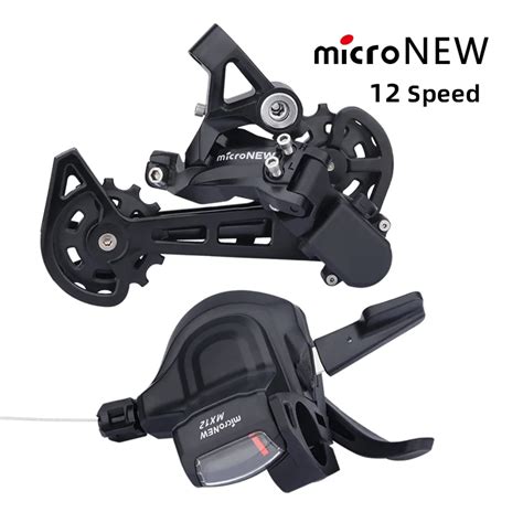 MicroNEW MTB Bicycle 12 Speed Groupset 1X12V Shifter Lever Trigger Rear