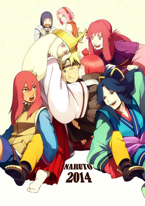 Haruno Sakura Uzumaki Naruto Hyuuga Hinata Shion Amaru And 3 More Naruto And 2 More Drawn