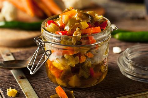 Receta De Verduras En Escabeche Al Estilo Italiano O Giardiniera