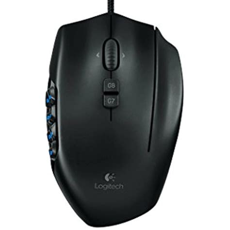 Logitech G600 Mmo Wired Laser Gaming Mouse Black