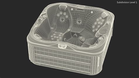 Hot Tub 3D Model 39 3ds Blend C4d Fbx Max Obj Lxo Ma Free3D