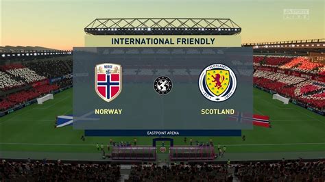 Fifa Norway Vs Scotland Eastpoint Arena Gameplay Youtube