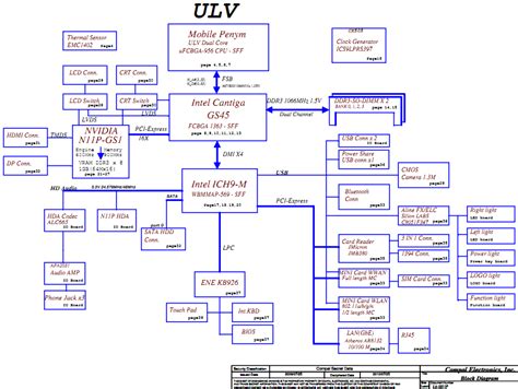 Dell Alienware M11x schematic, NAP00 LA-5811P – Laptop Schematic