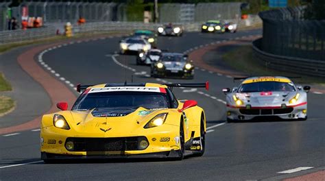 Corvette Racing At Le Mans Garcia Paces Corvette Effort In First Day