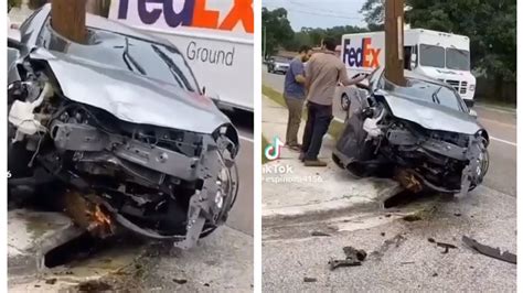 Viral Video: Bizarre Car Crash Leaves Internet In Disbelief | Watch