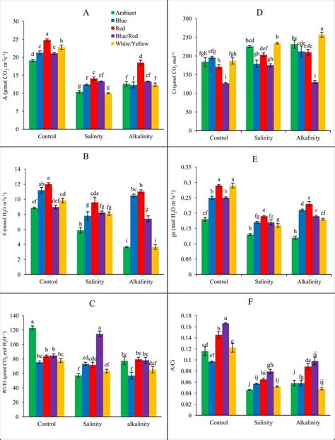 Leaf Gas Exchange Parameters Of Different Light Spectra On Strawberry