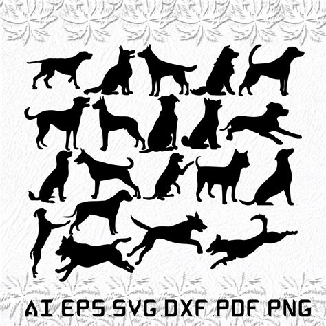 Dog Svg Dogs Svg Animal Svg Animals Pet Svg Ai Pdf Eps Svg