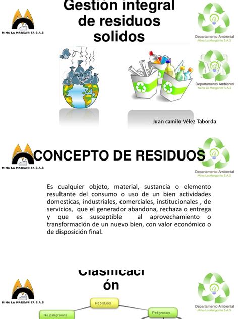 Gestion Integral Residuos Solidos Pdf Gestión De Residuos Residuos