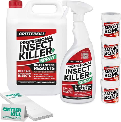 Critterkill Diy Pest Control Kit Professional Insect Killer Spray