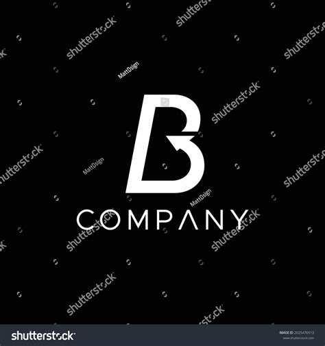 Letter B Arrow Logo Stock Vector Royalty Free Shutterstock