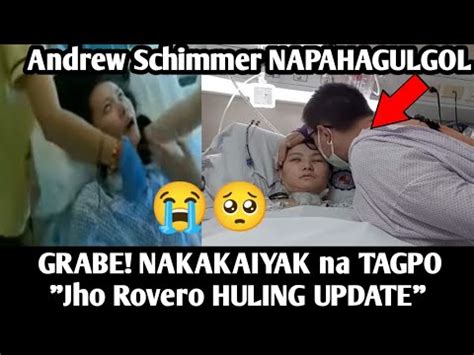 Andrew Schimmer Wife Now Nakakaiyak Ang Mga Tagpo Jho Rovero