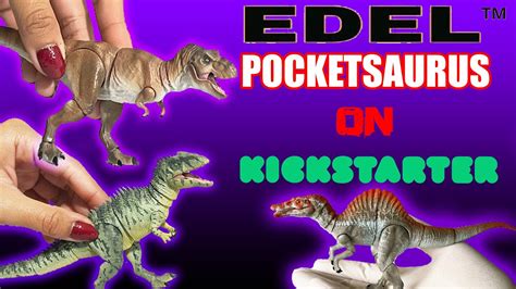 Back This Kickstarter Edel S Pocketsaurus Mini Highly Articulated