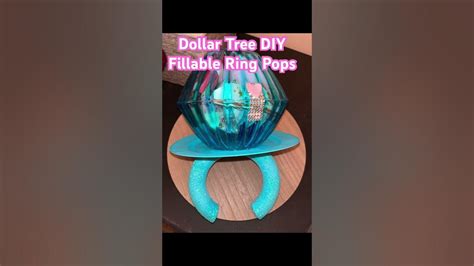 Dollar Tree Diy Ring Pops Dollartreediy Ringpop Tideas Youtube