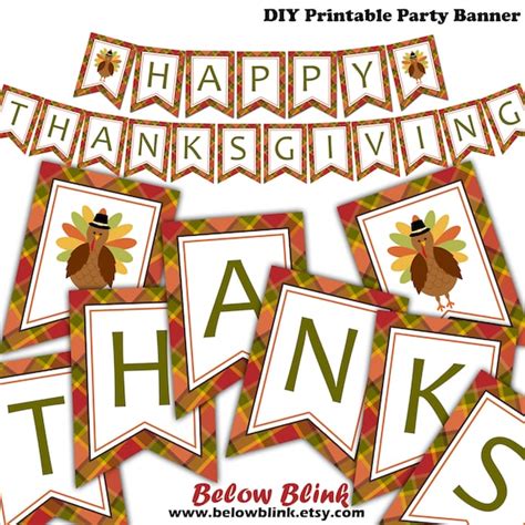 Free Thanksgiving Printable Give Thanks Banner Free Printable Templates